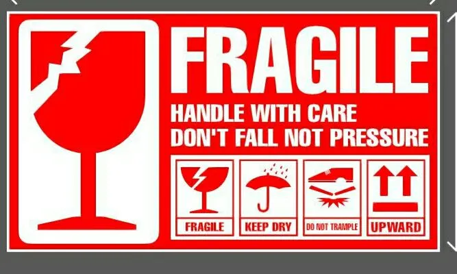 Fragile Sticker Design 1 For Carton Waterproof Size Lazada Ph Fragile Sticker Design 1 For Carton Waterproof Size Lazada Ph