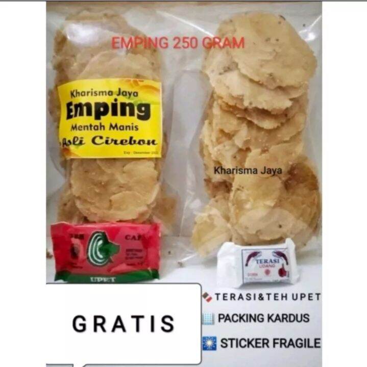 Emping Manis 250gram Khas Cirebon Rasa Ketumbar Enak Gurih Lazada