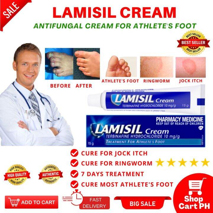 👍 100 ORIGINAL LAMISIL athletes foot treatment lamisil anti fungal