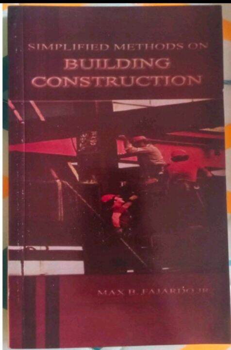 SIMPLIFIED METHODS ON BUILDING CONSTRUCTION by Max fajardo | Lazada PH