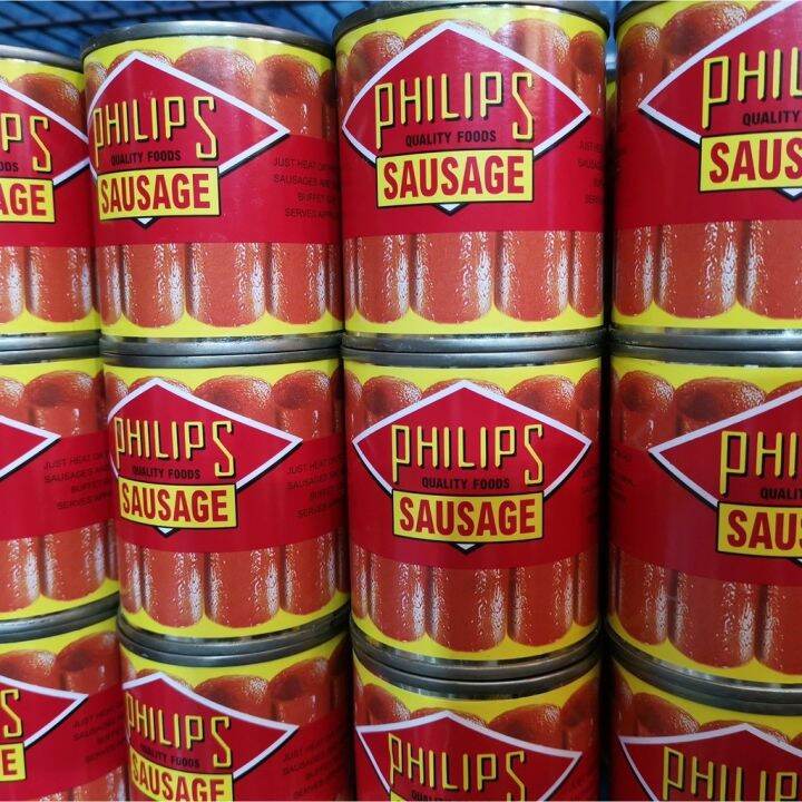 Sausage Philips quality foods•114g• Lazada