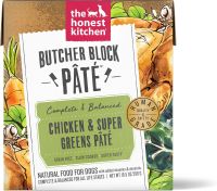 อาหารเปียกสุนัข The Honest Kitchen Butcher Block Pate สูตร Chicken &amp; Super Greens ขนาด 298 g