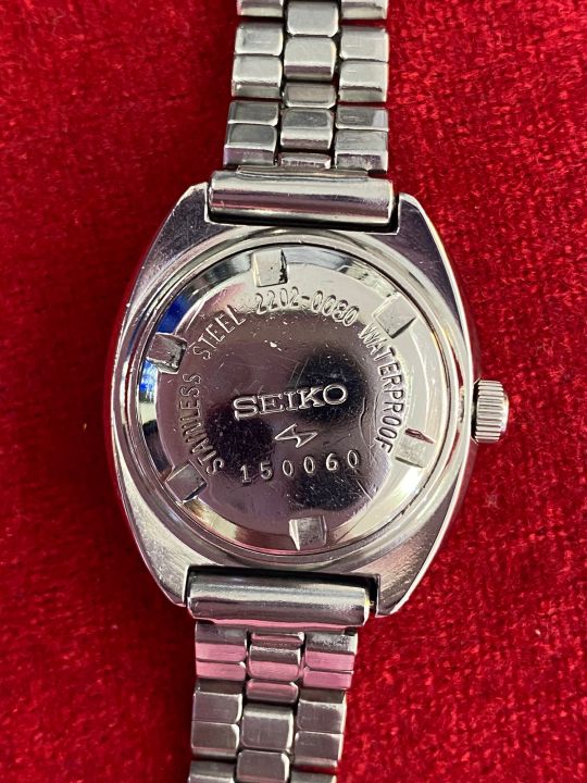 seiko-special-23-jewels-ระบบไขลาน-ตัวเรือนสแตนเลส-นาฬิกาผู้หญิง-มือสองของแท้