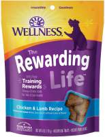 ขนมสุนัข Wellness The Rewarding Life Training Rewards สูตร Chicken &amp; Lamb ขนาด 170 g