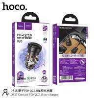 Hoco ที่ชาร์จเร็วในรถยนต์ รุ่น DZ15 45W PD+QC3.0 Dual Port Fast Charging Car Charger