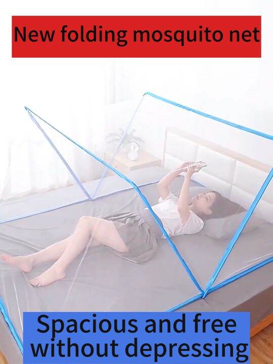 M Foldable mosquito net, lazy people installationfree mosquito net