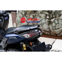 NEW NMAX 2020 ครอบไฟท้าย V2 ลายเคฟล่า