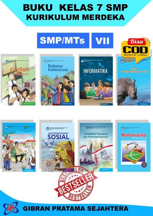 Buku kurikulum merdeka SMP / Mts | Lazada Indonesia