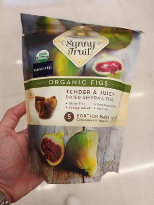 Sunny Gruit Dried Figs 250g.ลูกฟิกซ์อบแห้ง 250กรัม