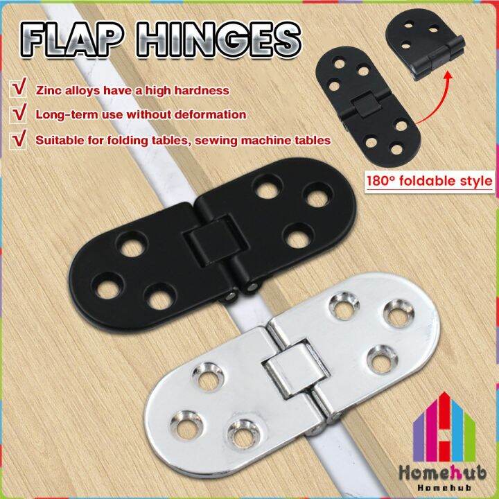 HB Zinc Alloy Flap Hinge Folding Table Hinge Sewing Machine Table Folding Flip Top Hinges