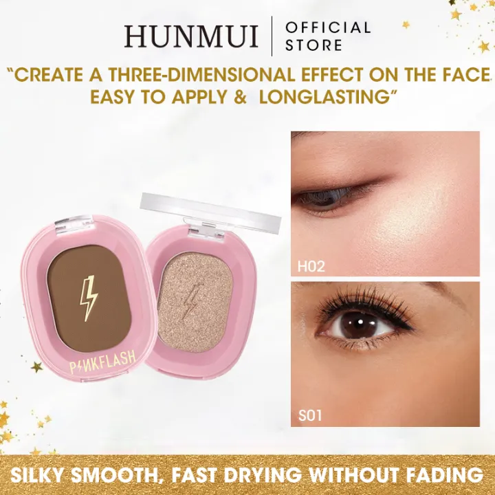 Original Pinkflash Shimmer Face Highlighter Naturally Contouring Shadow