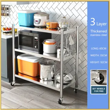 Lazada stainless discount steel kitchen rack