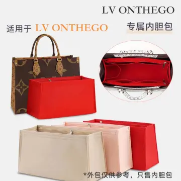 Onthego PM MM GM Purse Organizer Handbag Insert for LV Tote Bag  Organizer Purse Organizer1080black-M : Clothing, Shoes & Jewelry