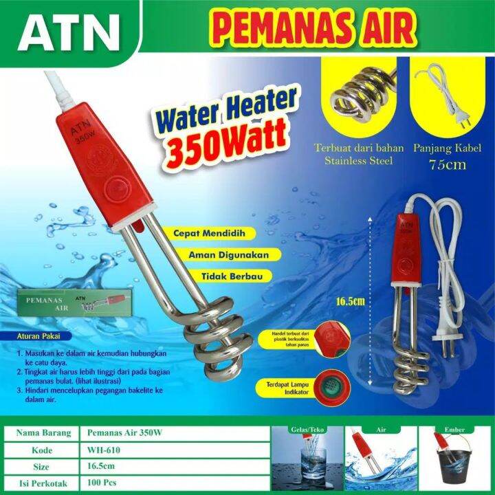 Elemen Pemanas Air/ Water Heater/Coffee Maker ATN 350WATT Lazada