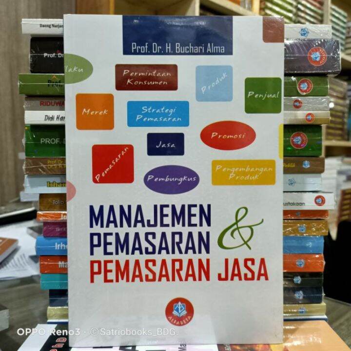 BUKU MANAJEMEN PEMASARAN DAN PEMASARAN JASA - BUCHORI ALMA | Lazada ...