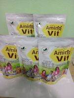 Amino vit (อะมิโนวิค)รสวนิลา5แพ๊ค(50ซอง)