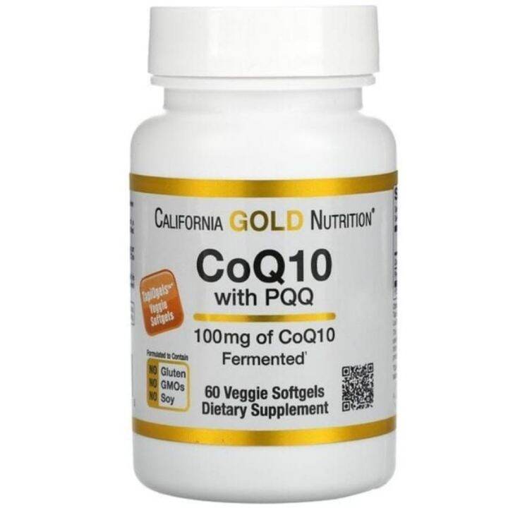 [ Pre - order ]CALIFORNIA GOLD NUTRITION ~ 🇺🇸 CoQ10 with PQQ, 100 mg x ...