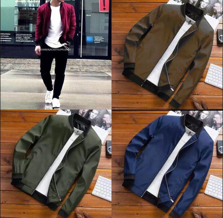 KOREAN FASHION STYLE BOMBER JACKET Lazada PH