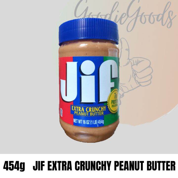 Jif Extra Crunchy Peanut Butter 454g Lazada Ph