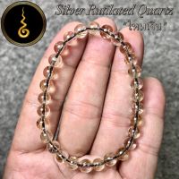 หินมงคล ไหมเงิน(Silver Rutilated Quartz) "หินแห่งโชคลาภเงินทอง"