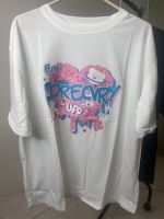 เสื้อโอเวอร์ไซส์สไตล์เกาหลี ลาย Fun Corecvry UFO สีขาว/ดำ