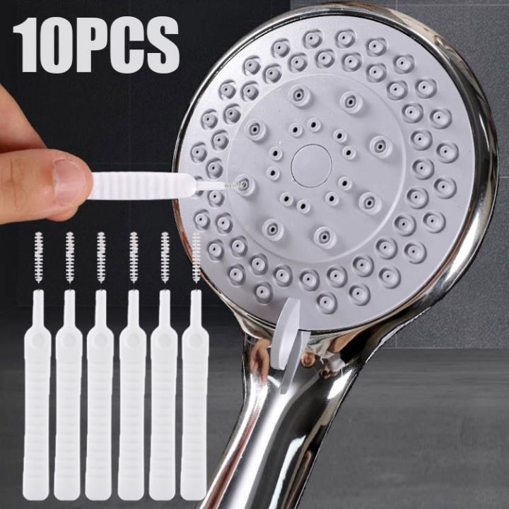 10Pcs/pack Shower Head Hole Cleaning Brush Kitchen Bathoom
