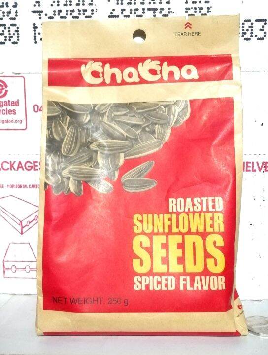 ChaCha Roasted Sunflower Seeds Spiced Flavor 250g Lazada PH