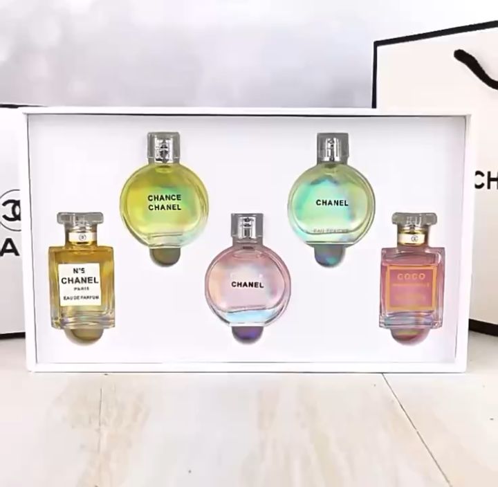 Miniature 5 In 1 Perfume Set 5ml【Ready Stock】