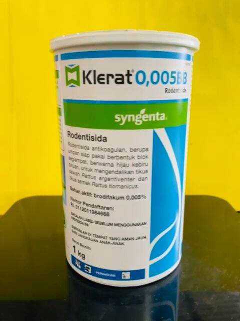 Obat Racun Tikus Klerat Dr Syngenta Kg Jos Tenan Lazada Indonesia