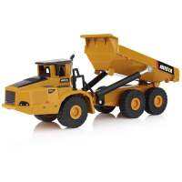 โมเดลรถเหล็ก รถก่อสร้าง รถบรรทุกเทท้าย Dump Truck  1:50 [Huina Toy] รหัส 7712-1