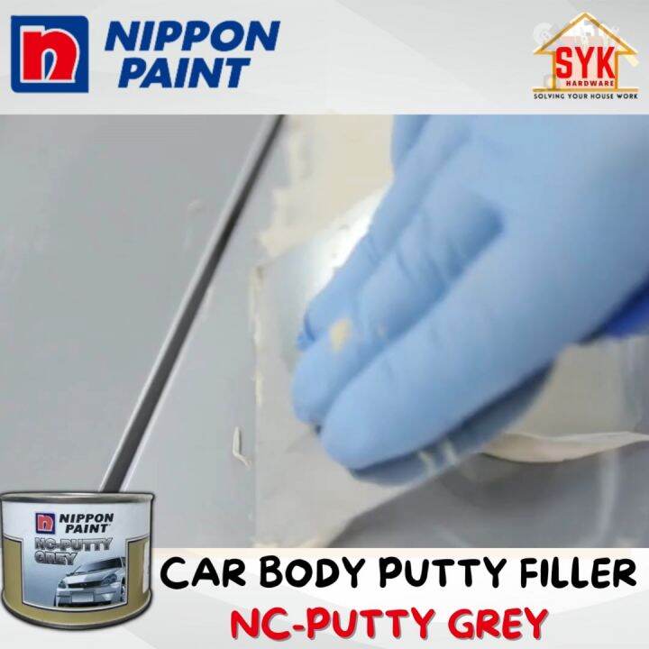 SYK Nippon Paint 500g NC-Putty Car Body Putty Filler Car Grey Putty ...