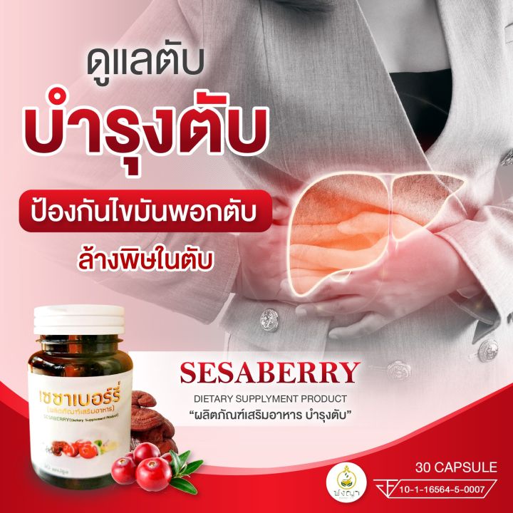 sesaberry-ผลิตภัณฑ์อาหารเสริมบำรุงตับ