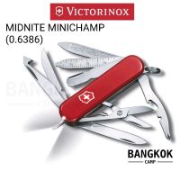 [Genuine] มีดพับอเนกประสงค์ VICTORINOX MIDNITE MINICHAMP (0.6386)