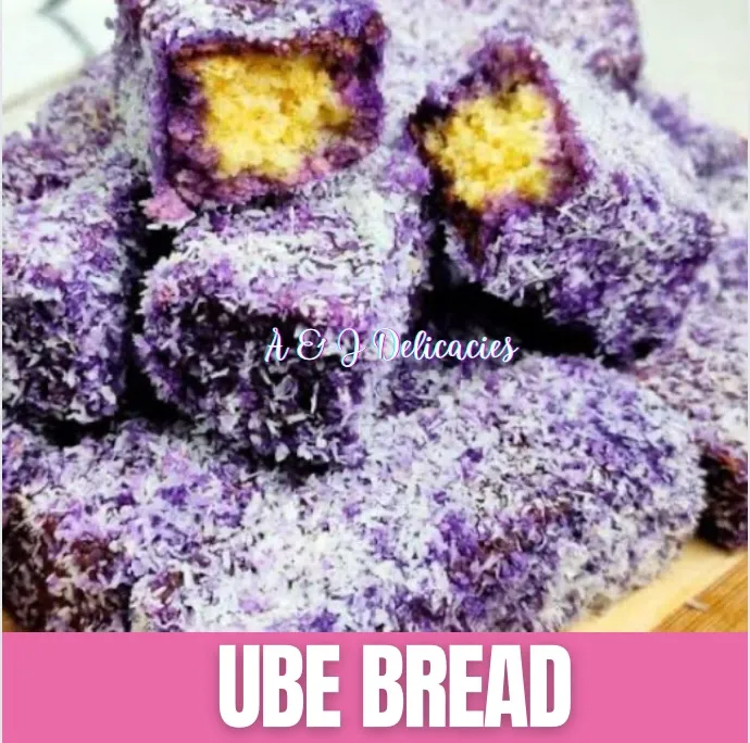 [FOOD] Special Ube Bread by Nagcarlan Laguna Delicacies Sweeteened ...