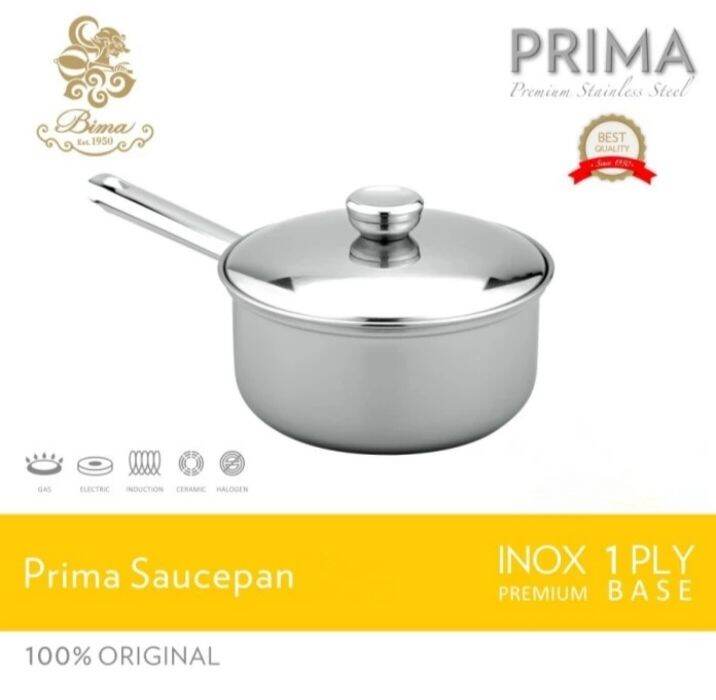 Bima Sauce Pan Prima Panci Saus Stainless Bima Lazada Indonesia