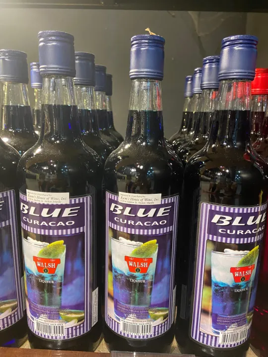 WALSH BLUE CURACAO MIXER 750 ML Lazada PH