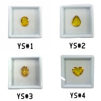 บุษราคัม(Yellow Sapphire) เเท้ 100%. Natural Yellow Sapphire.