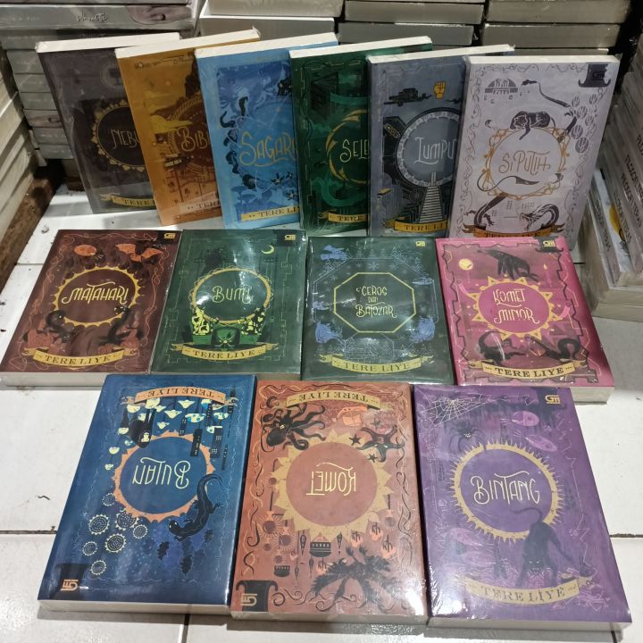 Buku Paket 13 Novel Bumi , Bulan , Bintang , Matahari , Komet , Minor ...