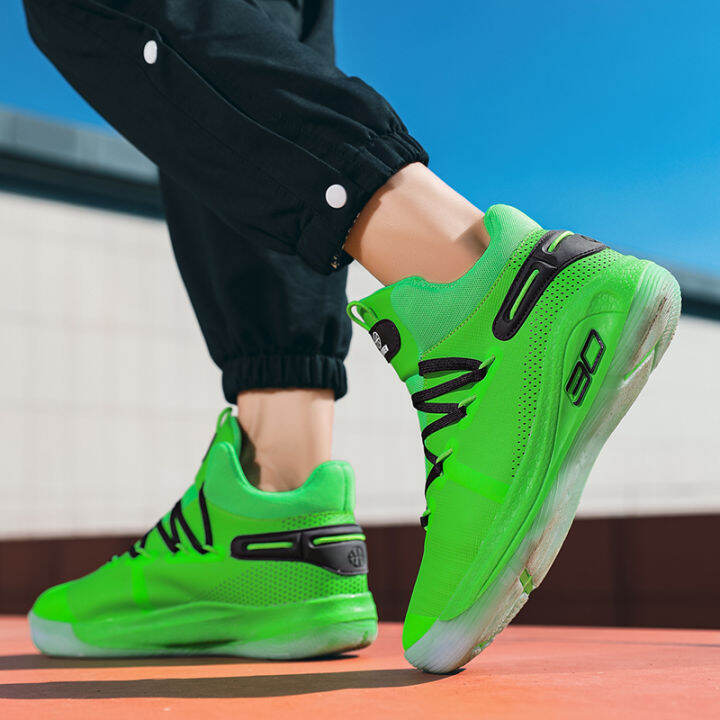 under armour curry 6 men green