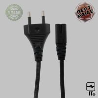 Cable POWER AC (1.8M) POWERMAX รูกลม หนา 0.75mm มี มอก. ประกัน 1Y สายไฟ ac สาย ac สาย ac power For Printer and PC