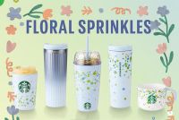 Starbucks Floral Sprinkles collection สตาร์บัคส์ Floral Sprinkles คอลเลคชัน ของแท้?