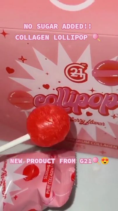 G21 Collipop 50,000mg (Collagen Lollipop) [FREEBIE SOAP] ORIGINAL ...