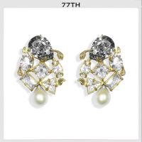 77th Rococo Crystals Stud