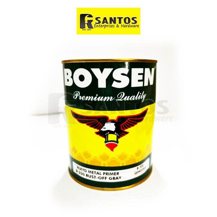 Boysen Alkyd Metal Primer (Rust Off Gray) B330 Lazada PH