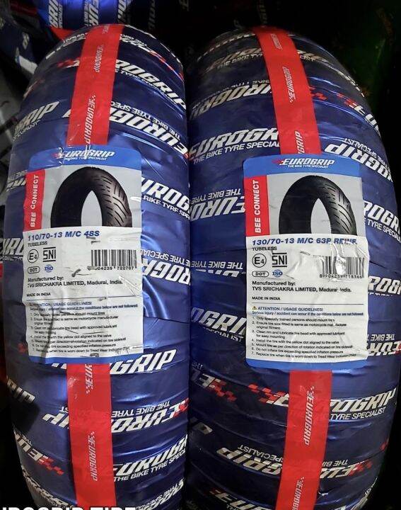 EUROGRIP TIRES FOR NMAX V1 V2 130/7013 / 1107013 Lazada PH