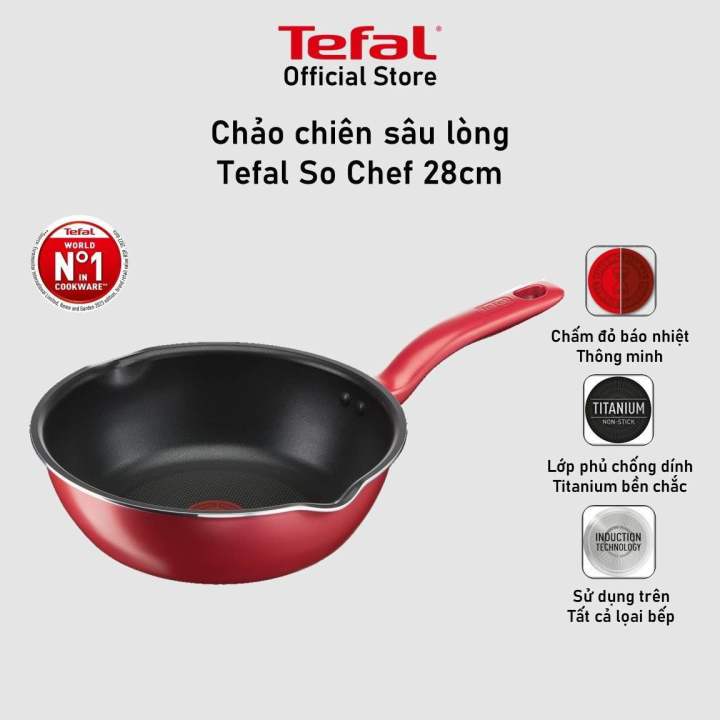 Tefal So Chef Deep Frypan 28cm (G1358696)