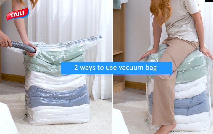 Buy Vacuum Storage Bags  Clothes Blankets Travel Storage