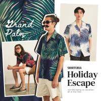 Shirtoria-ลาย Grand palm เสื้อเชิ้ตฮาวาย