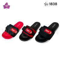 ?? Supreme​ Super​ รองเท้าแตะสวมสไตล์ซูพรีมซุปเปอร์​  รุ่น​ 1838​ ผู้หญิงผู้ชาย(36-44) L1-2