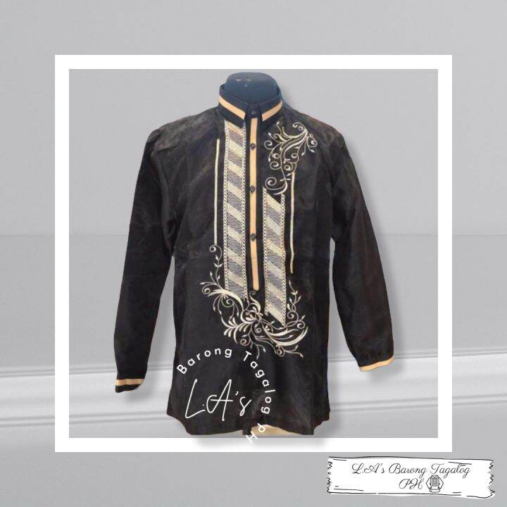 Modern Barong Tagalog Black Lazada PH   Sf5ccb3bd7c554d27b35011f9bd69def1C  720x720q80 